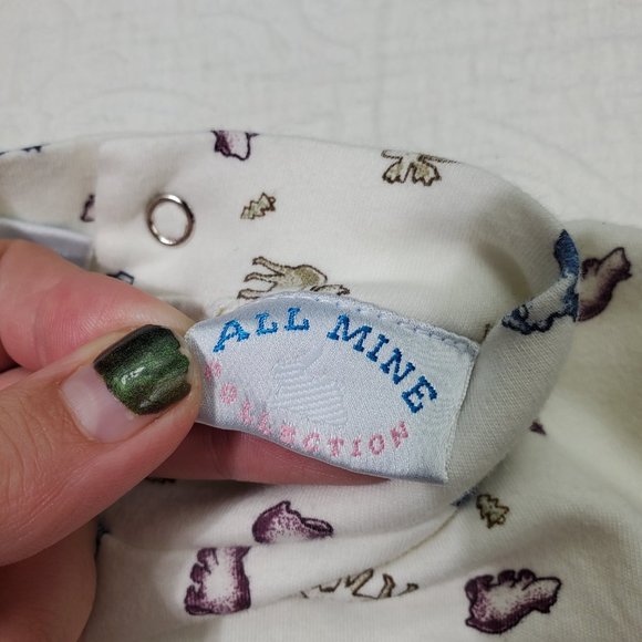 Vintage Mountain Animals Turtleneck 6-9 months - Picture 5 of 9